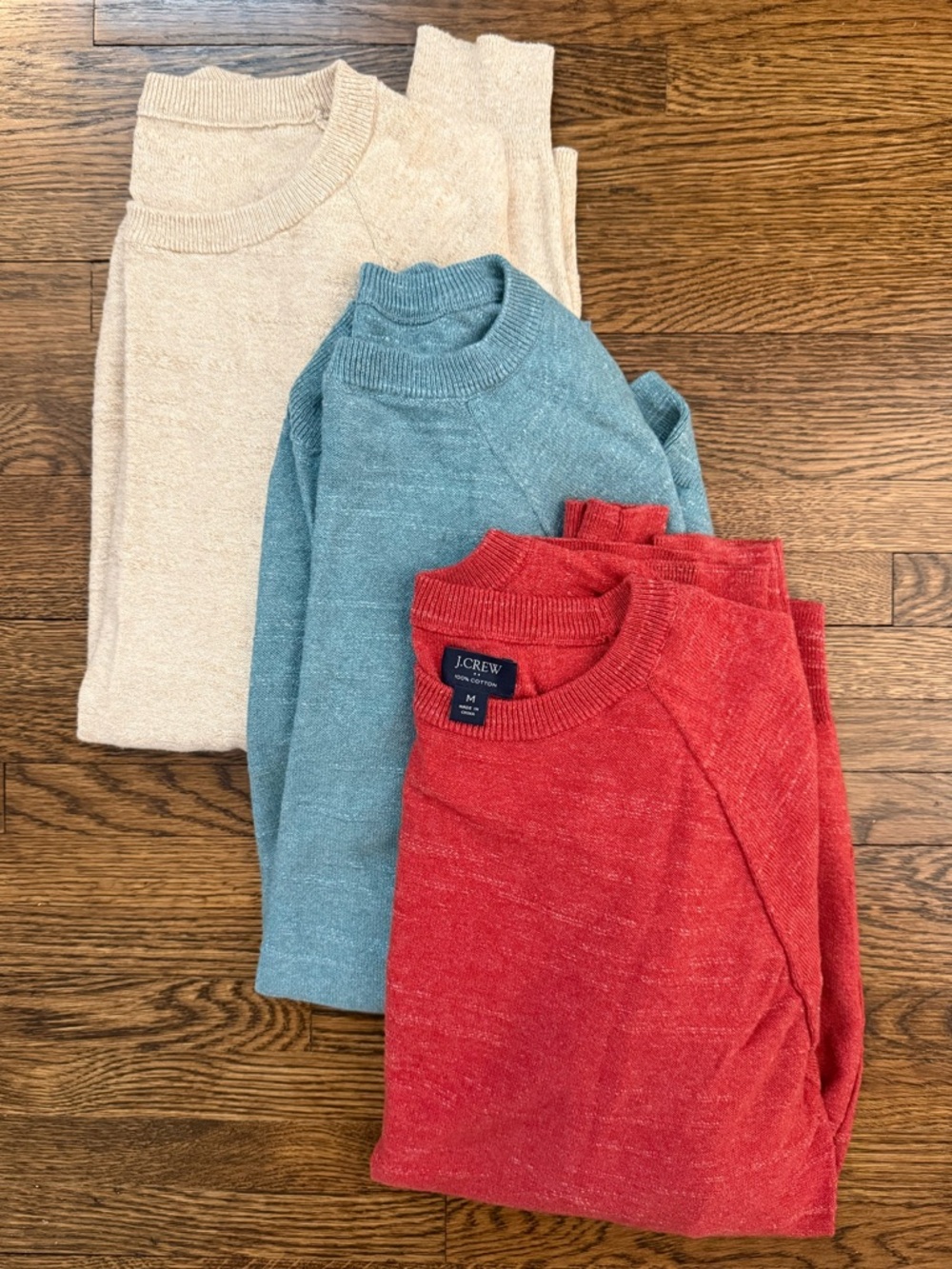 J. Crew Crewneck Lightweight Sweaters - Bundle of 3